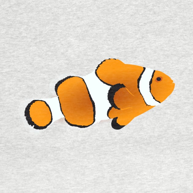 Clownfish Ocellaris by stargatedalek